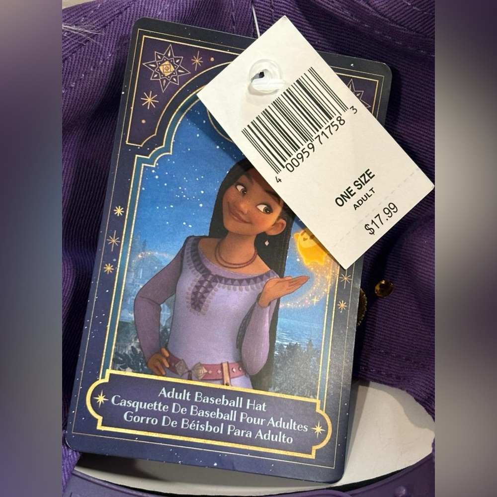 Disney Wish Snap Back Hat NWT - Picture 5 of 5